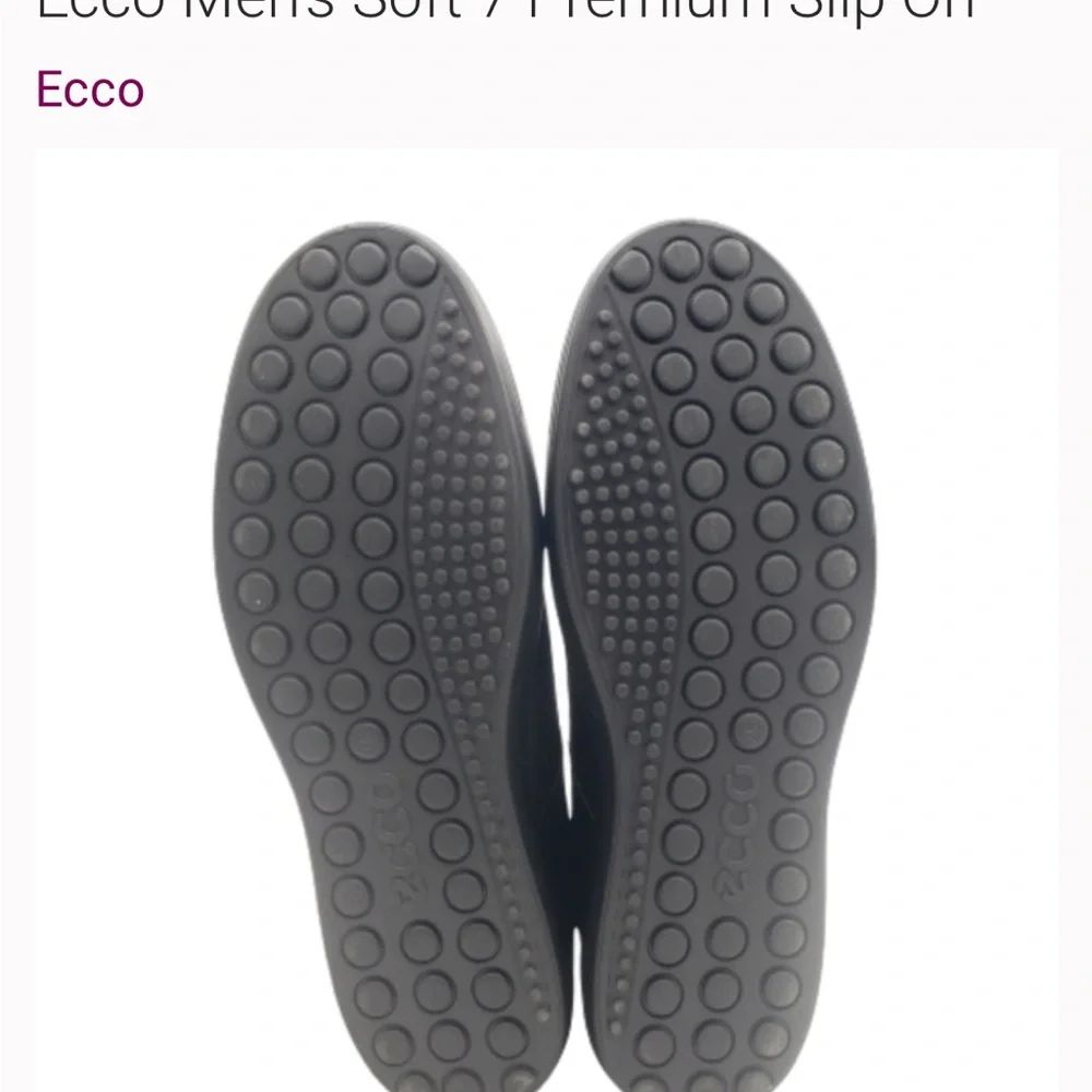 Ecco Men's Soft Premium Slip-On Loafers - Picture 4 of 7